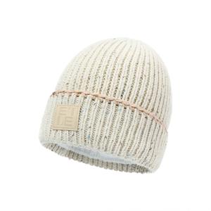 Шерстяная шапка-бини Women's ELLE, oat бежевый