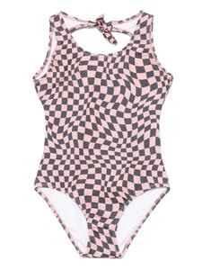 Купальник с принтом Andorine, оранжевый