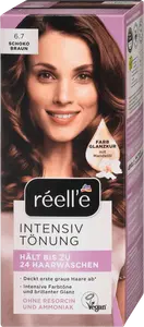 Интенсивный оттенок 6,7 шоколадно-коричневый 1 шт. réell‘e