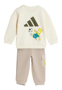 Толстовка Adidas Performance I THE SIMPSONS JOG-INFANT SET, Cream White/White
