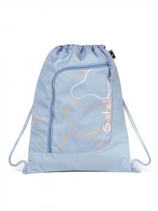 Satch Спортивная сумка 44 см, светло-голубого, розового и оранжевого цветов