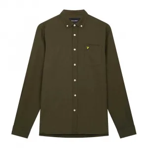Рубашка Lyle & Scott Oxford, зеленый
