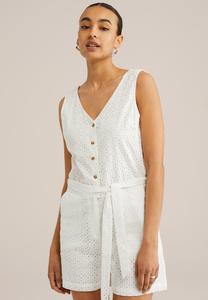 Комбинезон WE Fashion, белый