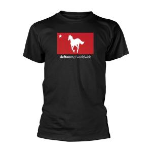 Футболка Deftones White Pony Worldwide, черный