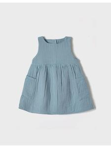 OrganicEra Детское платье бирюзового цвета