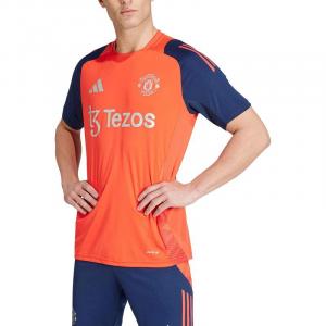 Футбольная майка мужская красная Adidas, красный