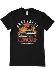 Футболка Chevrolet Sunset T-Shirt Camaro, черный