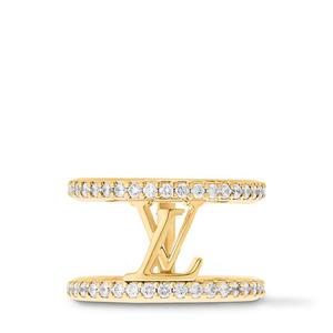 LV Знаковое кольцо Louis Vuitton, золотой