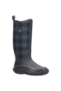 Женские резиновые сапоги Muck Boots Hale высокие с логотипом, темно-синий