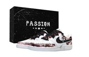 Nike Court Vision 1 Rose Box устойчивые к истиранию низкие кроссовки для скейтбординга Unisex красный белый