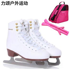 HEAD Коньки для фигурного катания HanshuF200 утепленные, ворс, с чехлом Pink Case и чехлом для лезвия Pink Blade Cover, размер 34