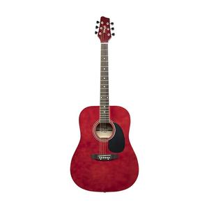 Акустическая гитара Stagg Dreadnought Acoustic Guitar - Red - SA20D RED