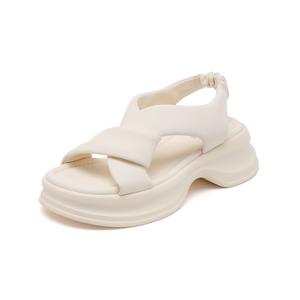 Женские сандалии One Strap 5.3 см DAPHNE, Ecru