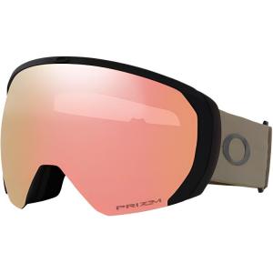 Ветрозащитные горнолыжные очки Flight Path L унисекс Oakley, prizm розовое золото iridium lens, warm серый, strap