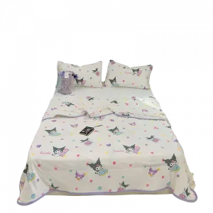 Минималистичное одеяло для кондиционера, стираемое, из соевого волокна Sanrio, Summer Quilt - Sweet Kulomi