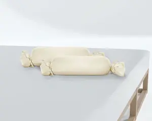 Накидка на воротник Biberna "Michi", (2 шт., 1 упаковка 2 шт.), трикотаж (1 упаковка 2 шт.), плотный, с мелкой ниткой, одинарный сорт 15х40 см, цвет kitt