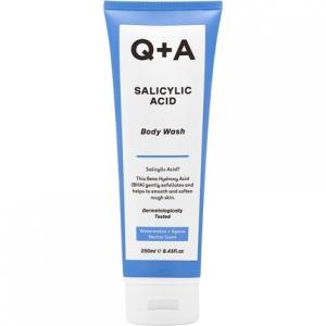 Q+A Гель для душа с салициловой кислотой для бодрящего ухода за телом и экстрактом зеленого чая 250мл