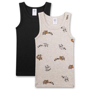 Детская рубашка dp 337113+337114 - верх Sanetta, Nature Melange