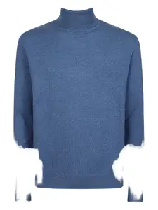 Свитер с воротником-стойкой Ballantyne, синий