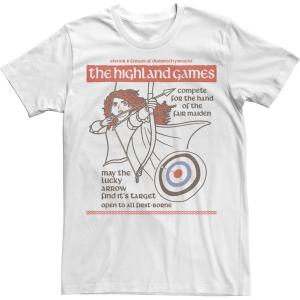 Мужская футболка Disney Brave Merida The Highland Games Licensed Character