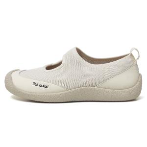 OULISASI Женские низкие кеды экрю, цвет Ecru