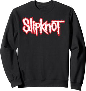 Официальная базовая толстовка Slipknot с логотипом, черная