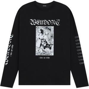 Футболка Punk Teddy WE11DONE, черный