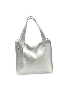 Кожаная сумка через плечо, сумка-шоппер Florence, белая, около 33 см Florence