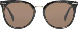 Женские солнцезащитные очки Yohji Yamamoto 5006-134-51-19-140 в коричневой пластиковой оправе, Brown