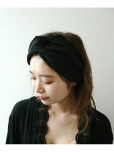 Три четверти времени/Крестовый объем Тюрбан Three Four Time, цвет Black