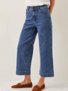 Укороченные джинсы хэлли Monsoon, цвет Mid Authentic Blue