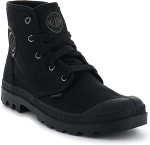 Мужские ботинки Palladium Pampa Hi Originale из канваса, Black/Black