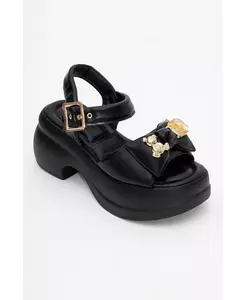 Сандалии Merida с пряжкой на платформе (женские) Prologue Shoes, черный