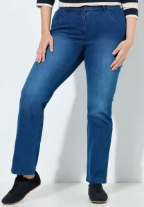 Джинсы-Клеш Ulla Popken, Dark Blue Denim