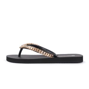 Женские шлепанцы из износостойких и нескользящих материалов STEVESAM, R01A-Classic Black