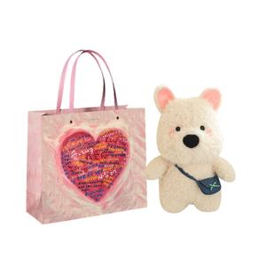 Симпатичная сумка-кроссбоди с дизайном тибетской собаки, плюшевая кукла, высота 22см Abay