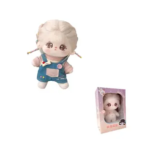 Одежда для кукол из хлопка платье для кукол плюшевая кукла высота 20см Dolls and bears dance, Elsa Naked Doll+Sweetheart Puppy (Pearl Hair Accessory Not Included)