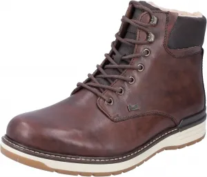 Мужские ботинки на шнуровке Rieker, коричневый