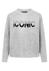 Свитер Frieda & Freddies NY, дымчато-серый/темно-серый