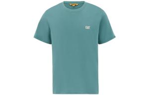 Футболка унисекс CAT, голубая