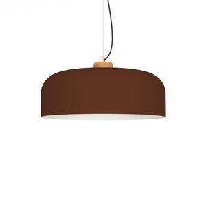 Подвесной светильник Lumicom, 50x50x17 см, темно-коричневый