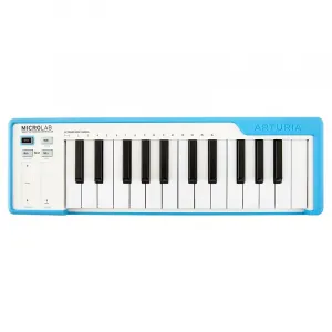 Контроллер Arturia Microlab Blue, мини-клавиатура с 25 клавишами, MIDI, USB, синий цвет