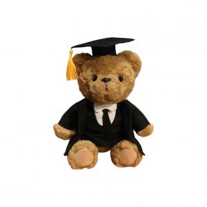 Плюшевая кукла Doctor Bear высотой 25 см Tak Bebe, черный