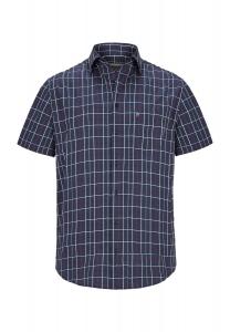Рубашка с коротким рукавом FEELIKS JAN VANDERSTORM, темно-синий