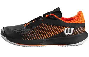 Кроссовки Wilson Kaos Swift Tennis Shoes Men Low-top Black/orange, черный/белый