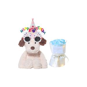 Милые плюшевые куклы щенка Джек 35 см высота XTHOT