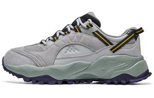 Kappa Кроссовки для бега с низким верхом, износостойкие, противоскользящие, унисекс, цвет: серый