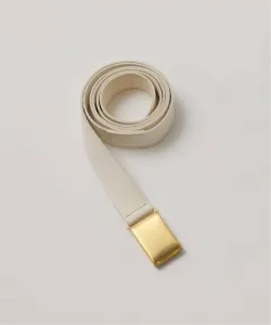 Первоклассный кожаный пояс для гачи Journal Standard, цвет White