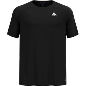 Футболка с круглым вырезом из искусственной кожи, essentia Odlo, черный