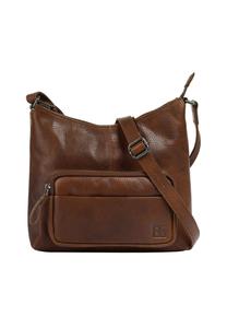 Сумка через плечо, натуральная кожа BODENSCHATZ, цвет Cognac